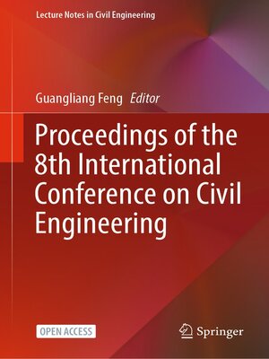 cover image of Proceedings of the 8th International Conference on Civil Engineering